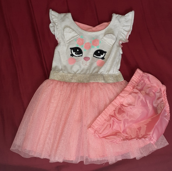 2 piece Kitten Dress